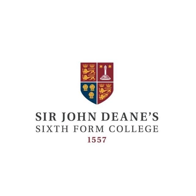 Sir John Deane's Sixth Form College Twitter