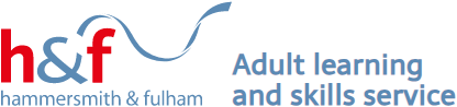 Hammersmith Fulham Adult Learning Skills Service logo