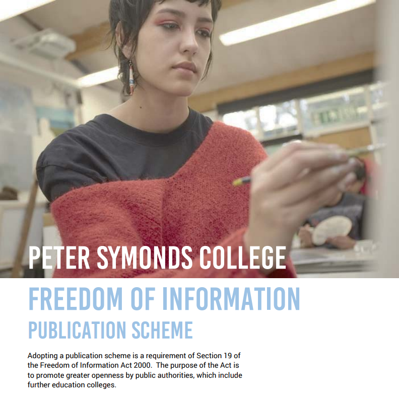 Peter Symonds College's Publication Scheme